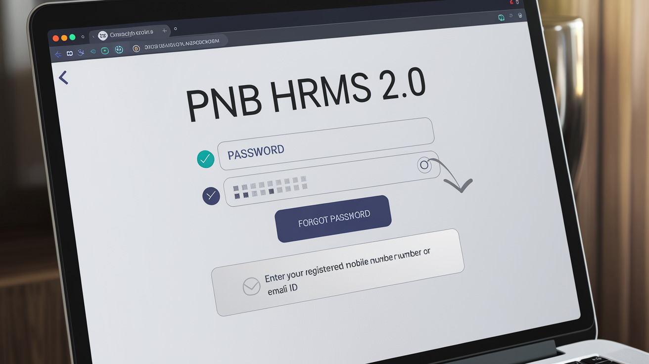 How to Open PNB HRMS 2.0 Password